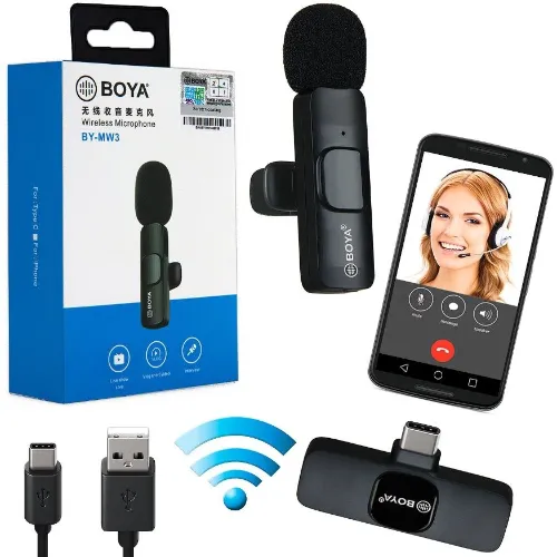 Boya BY-MW3 Wireless Single Microphone - Product Image
