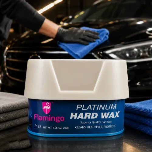 Flamingo Platinum Hard Wax Car Polish 200g - Product Image
